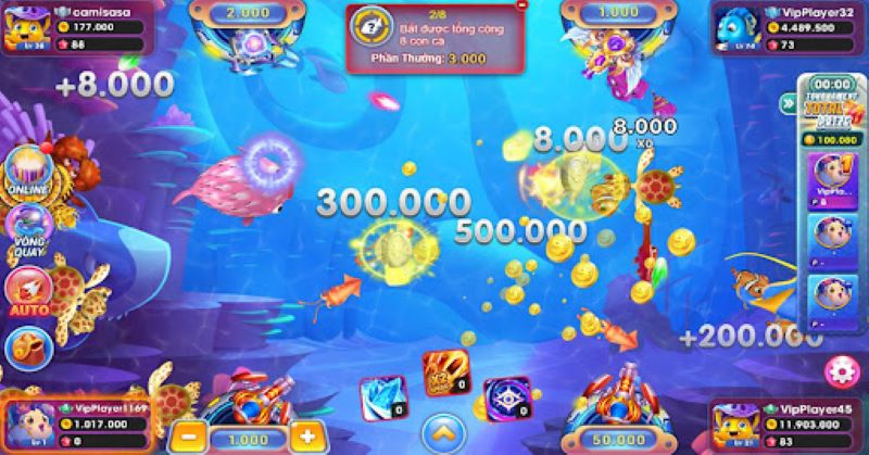 Game trùm cá 3D - Chia sẻ mẹo bắn cá săn kho báu cực dễ