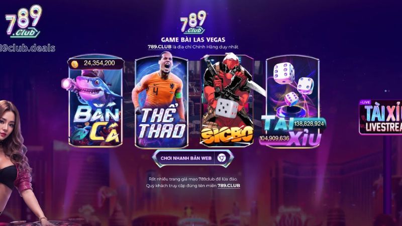 789CLUB - Sảnh cược hàng đầu trong lòng người hâm mộ các cược trực tuyến