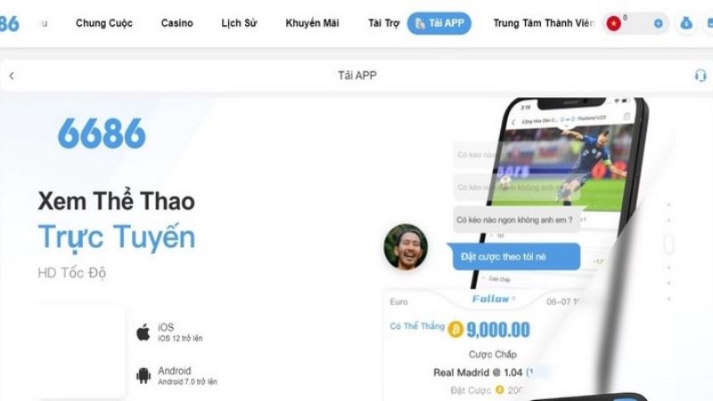 6686 - Nhà cái an toàn hàng đầu cho người chơi cá cược trực tuyến