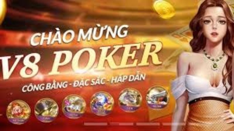 V8 Poker - Sảnh cá cược game poker uy tín hấp dẫn hàng đầu